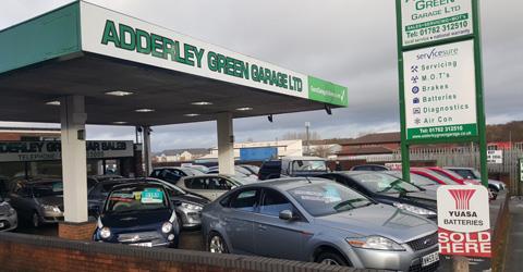 Adderley green garage Adderley green garage